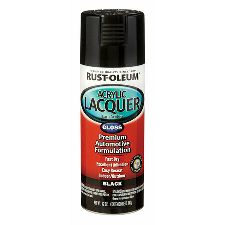 RUST-OLEUM Sprypnt Auto Lacqr Black 253365